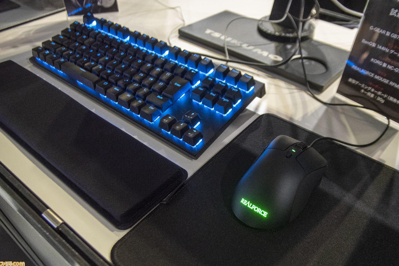 TGS2022でお披露目！東プレから新設計ゲーミングキーボードが登場