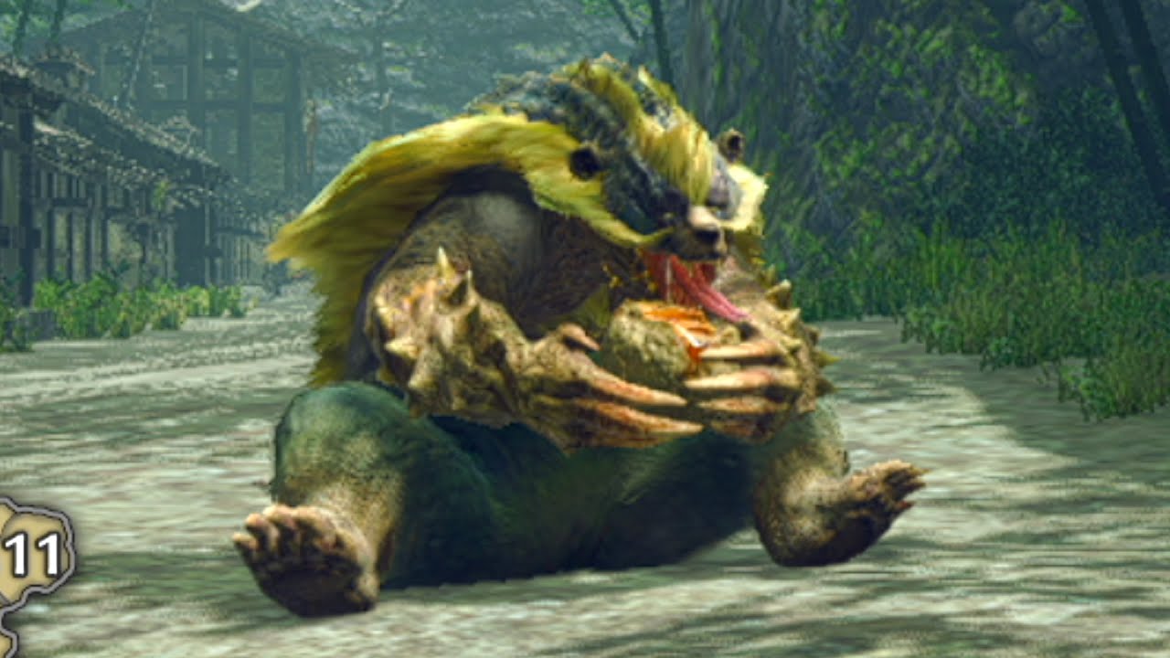 【モンハンライズ】『アオアシラ』特徴・弱点・攻略方法まとめ